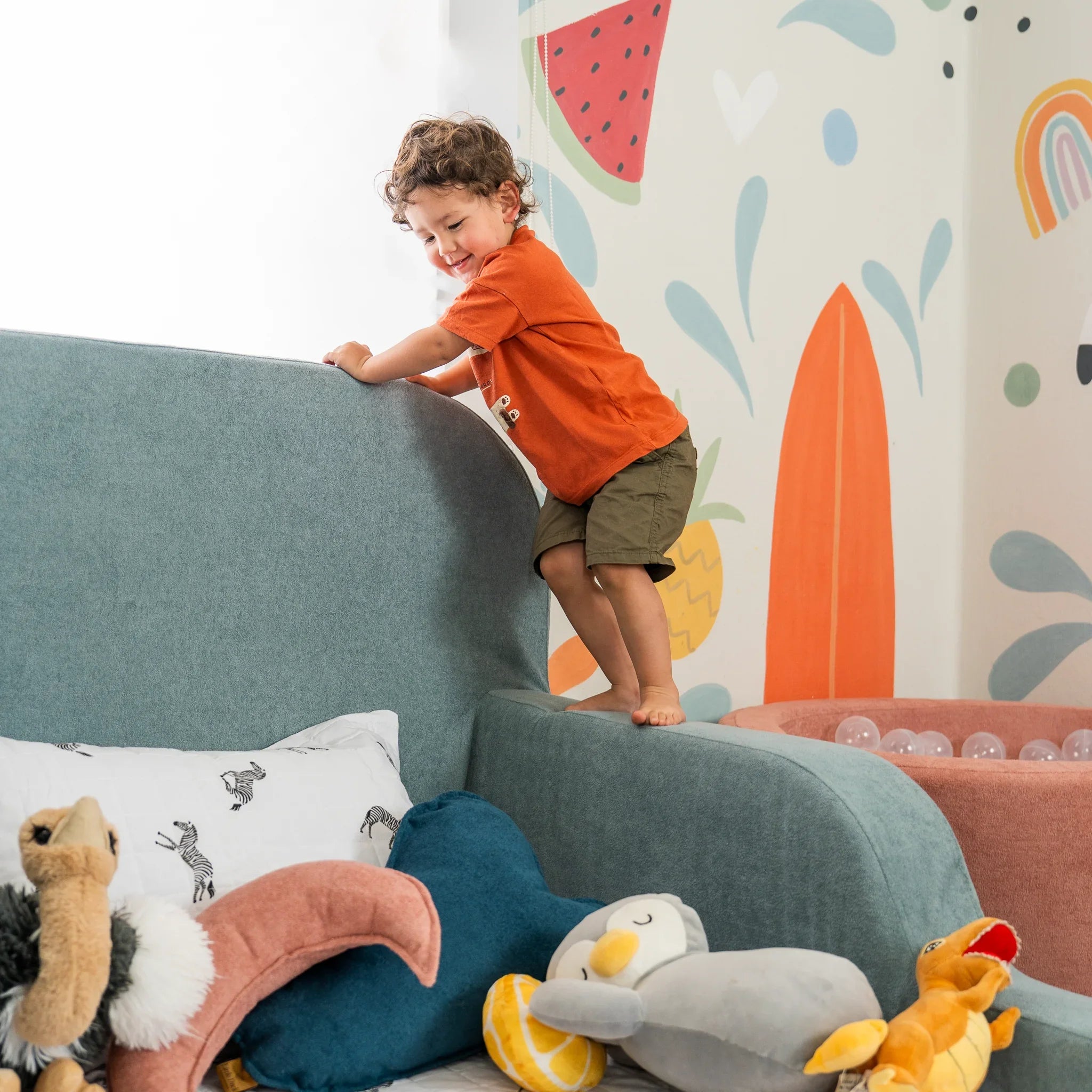 Little Duck Montessori Bed – Sky Blue