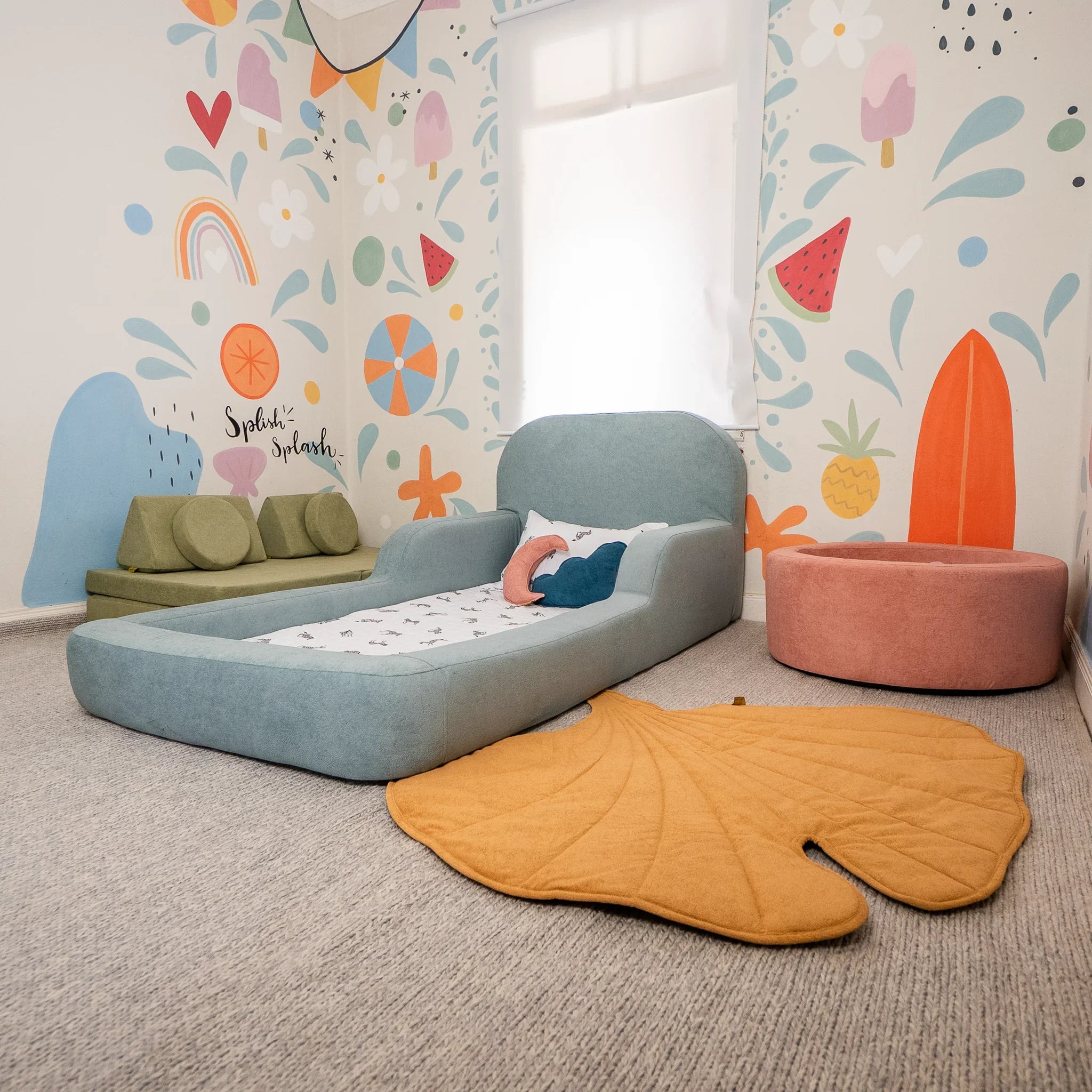 Little Duck Montessori Bed – Sky Blue