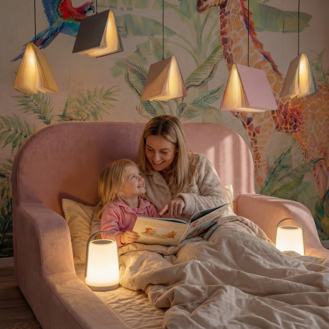 Little Duck Montessori Bed – Fairy Blossom Pink