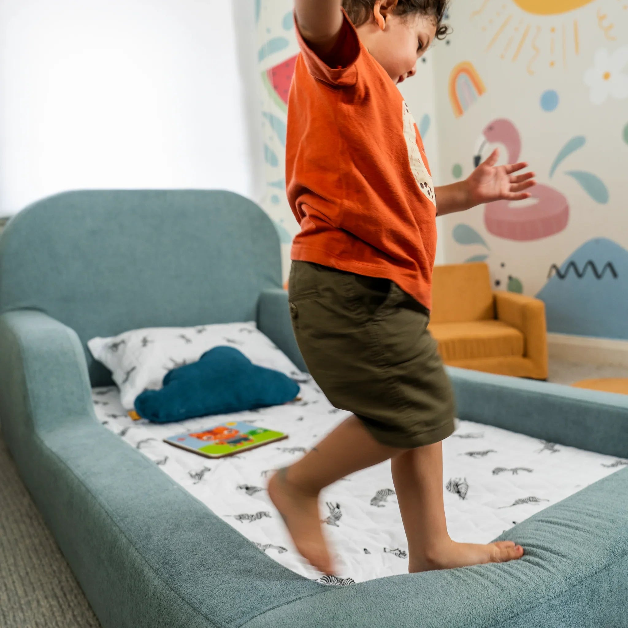 Little Duck Montessori Bed – Sky Blue