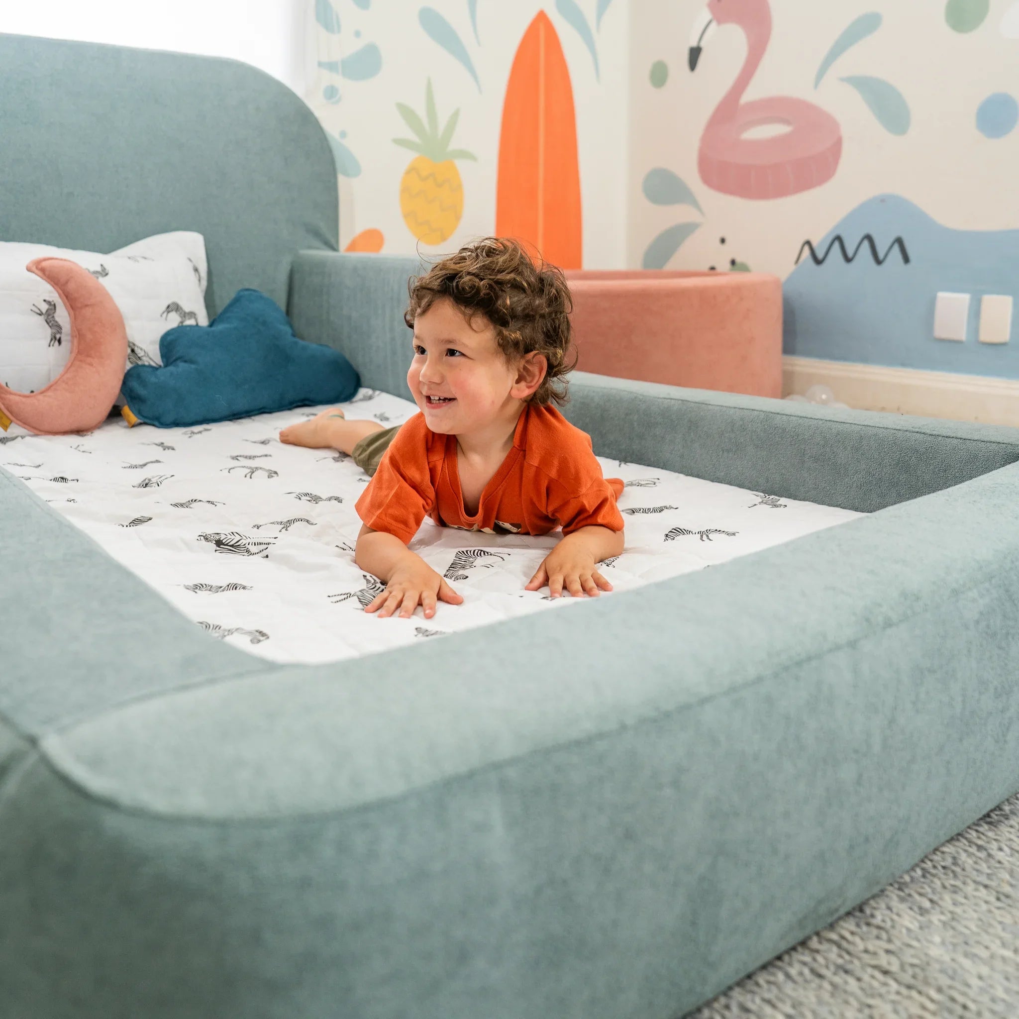 Little Duck Montessori Bed – Sky Blue