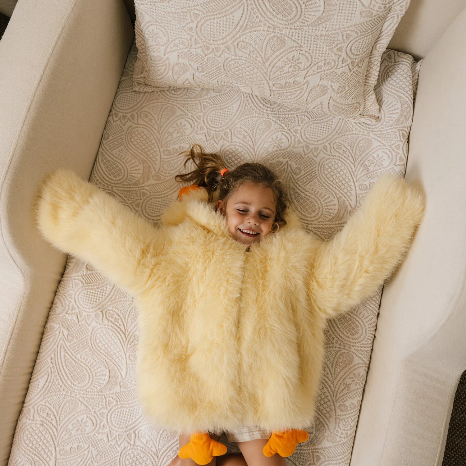 Little Duck Montessori Bed – Vanilla Linen