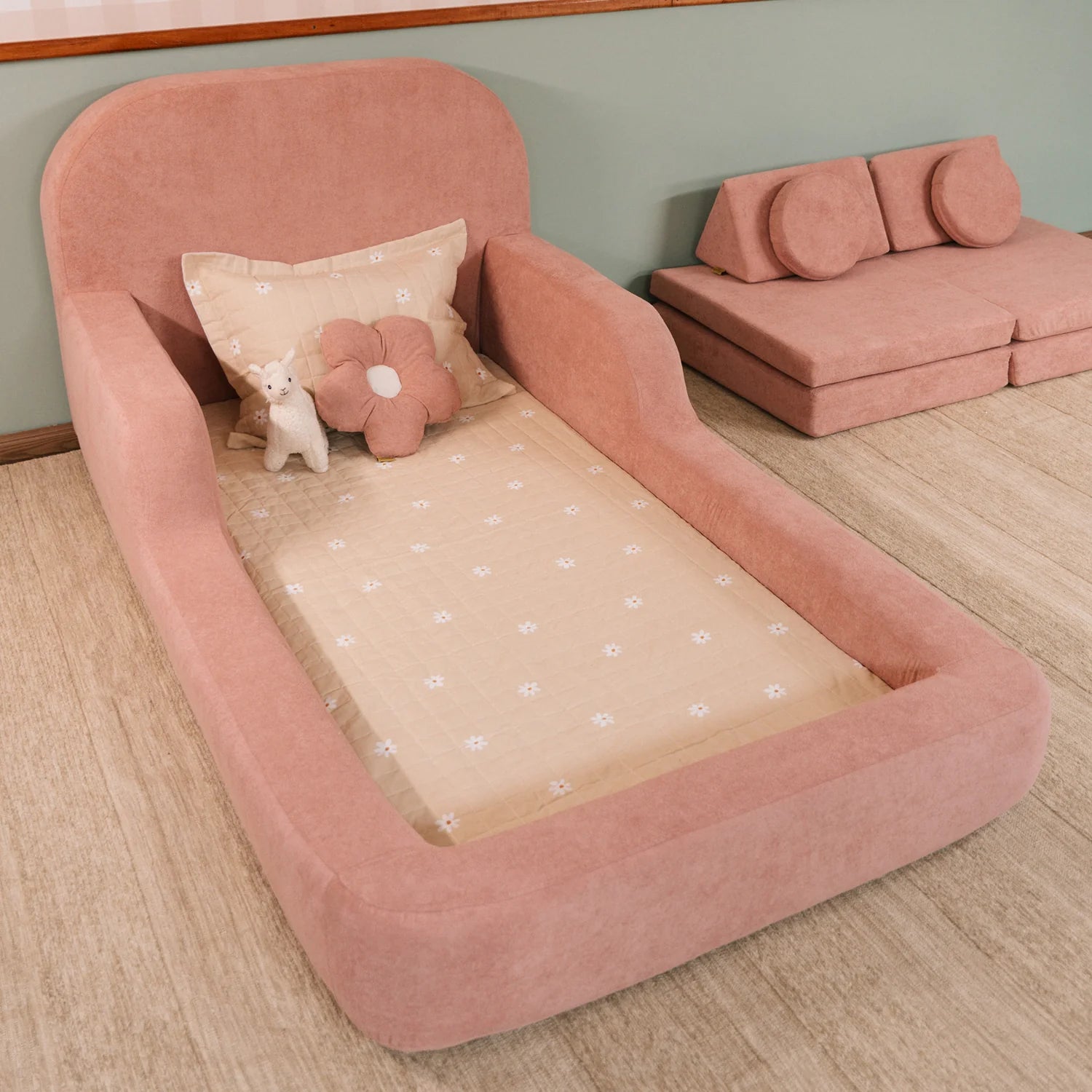 Little Duck Montessori Bed – Fairy Blossom Pink