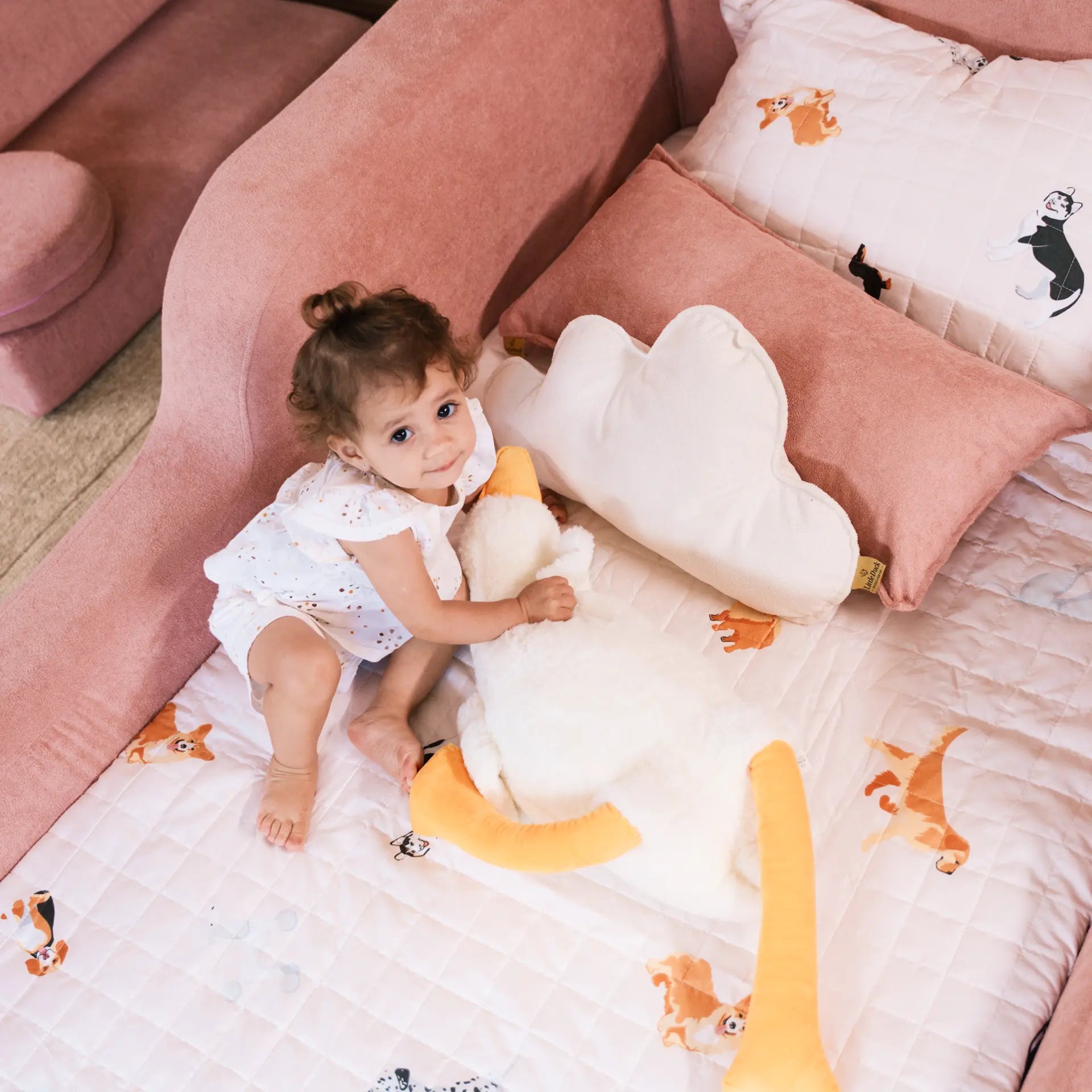 Little Duck Montessori Bed – Fairy Blossom Pink